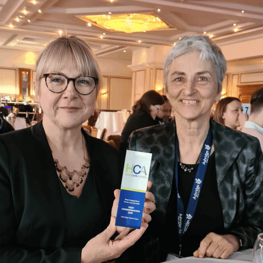 Ashridge Home Care Home Care Awards 2022