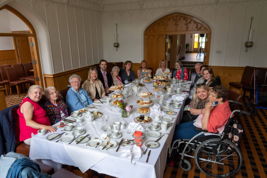 Clients and Carers - Afternoon Tea Party - UK Carers Week 2022