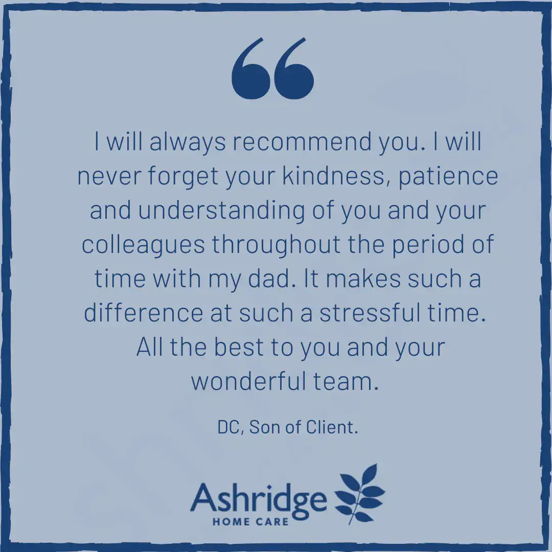 End of life home care Buckinghamshire