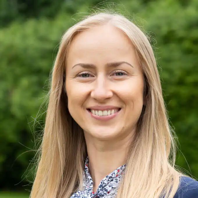 Headshot of Agata, Client Services Manager