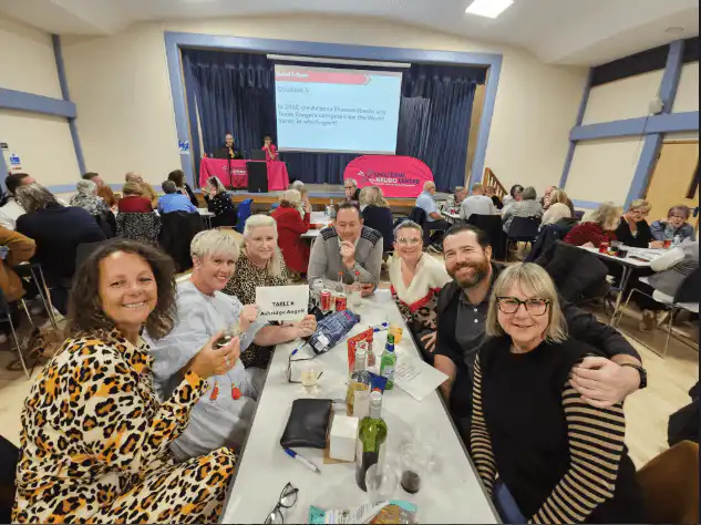 Ashridge Home Care team attending fundraising quiz at Chilterns Neuro Centre