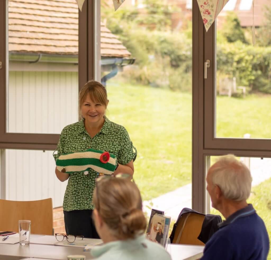Fiddle Twiddle Muffs to help people with Dementia