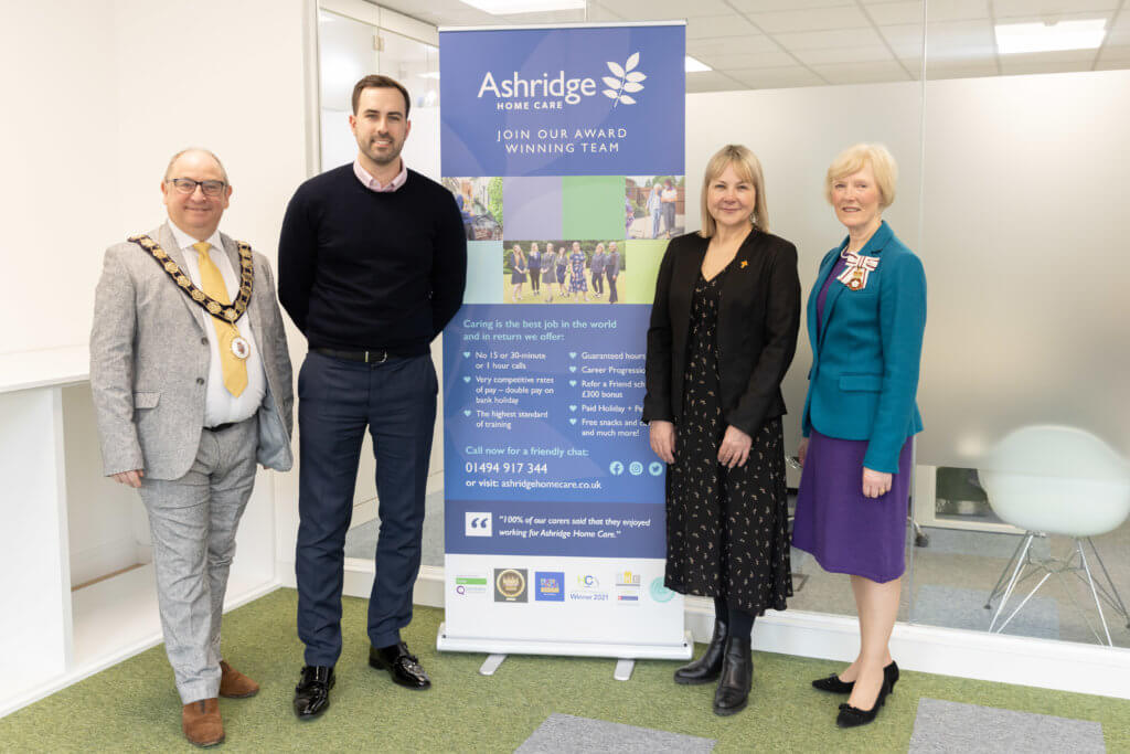 The Mayor of Amersham Visits Ashridge Home Care