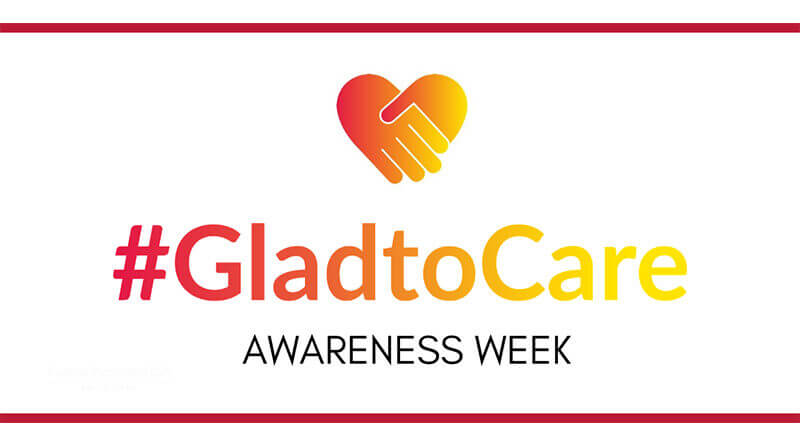 Proud to support Glad to Care