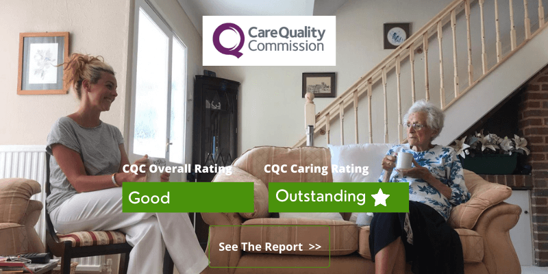 CQC Outstanding live in home care 